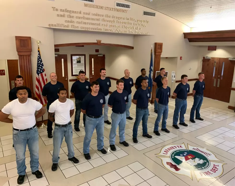Check Out the New Recruits to the Lafayette Fire Department