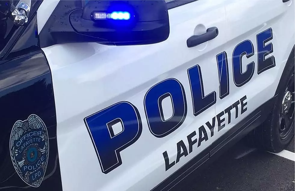 Lafayette Police Unit Struck While Responding to Vehicle Fire, Officer Unharmed