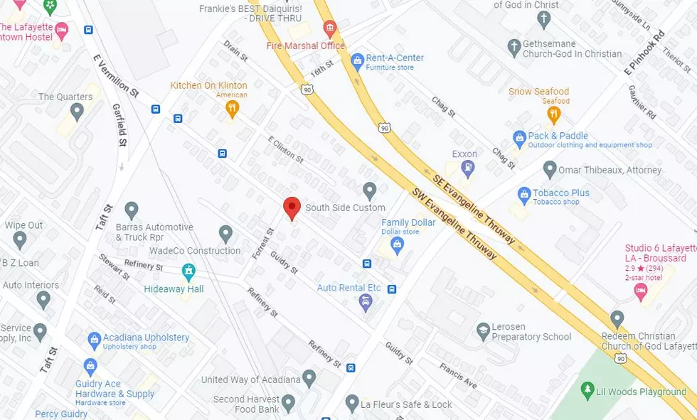 1100 E. Vermilion Street, google maps