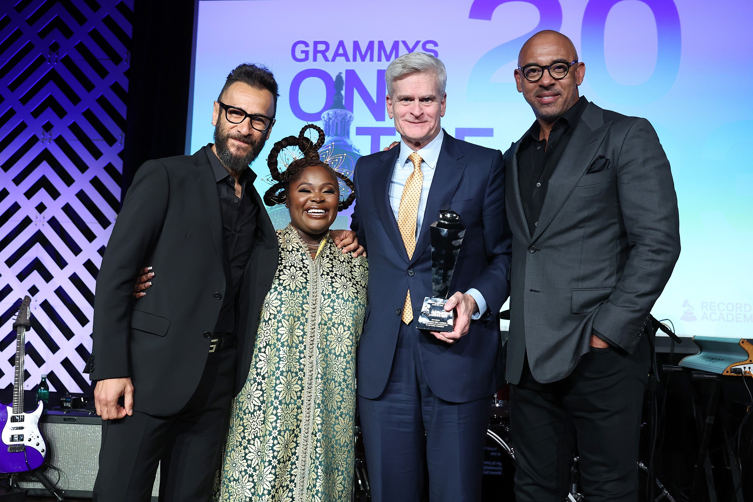 Sen. Bill Cassidy Receives Grammy for Aiding Afghan Music School