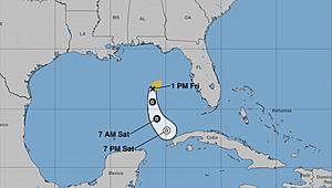 Tropical Storm Arlene Forms in the Gulf, Will Not Pose a Threat...