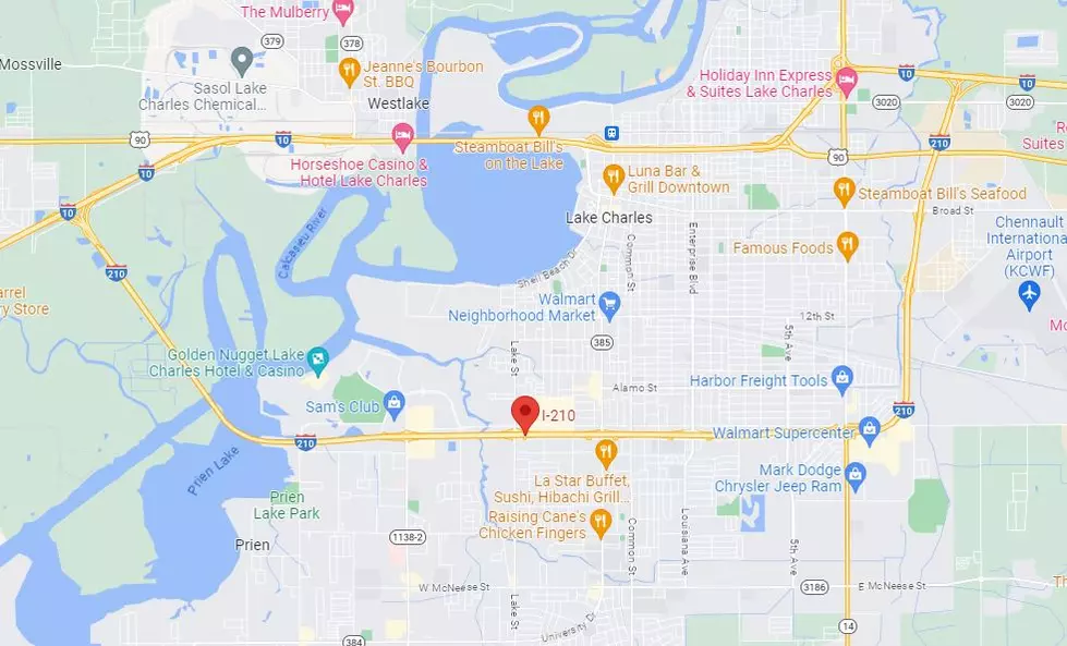 I-10 and I-210, google maps