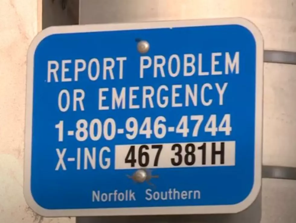 Railroad Crossing Sign, Youtube via WAVY TV 10