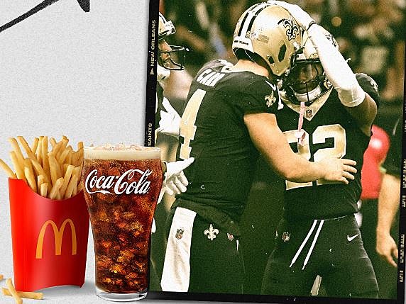 McDonald's Announces Free Food Following New Orleans Saints Win