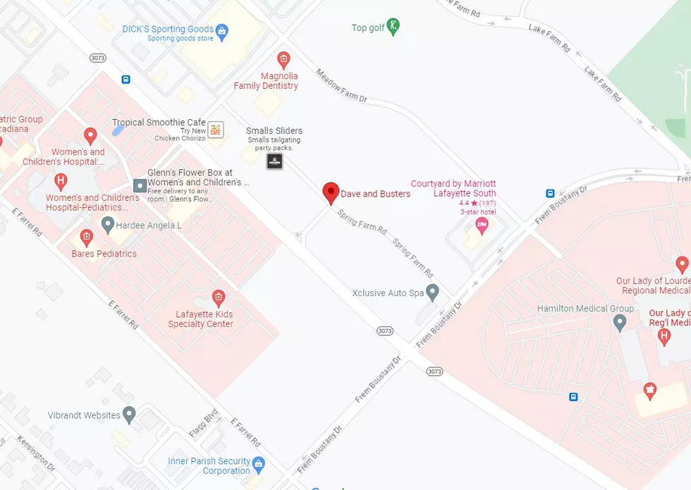 Dave & Buster's Location, google maps