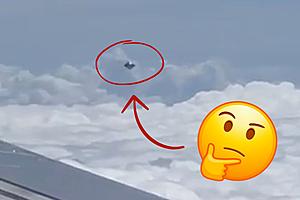 Airline Passenger Films ‘UFO’ Outside of His Window in Colombia