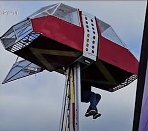 WATCH Carnival Worker Save Child While Dangling 30 Feet from...