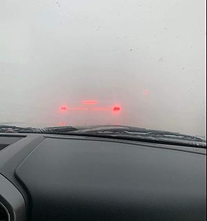 Fog & Smoke Close Roads in St. Martin Parish, Louisiana, and...