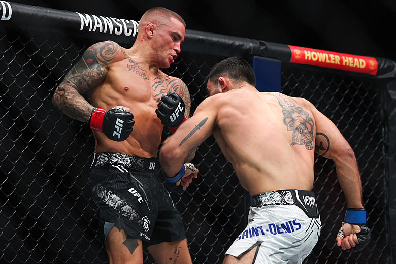Watch Lafayette's Dustin Poirier's Stunning Knockout at UFC 299