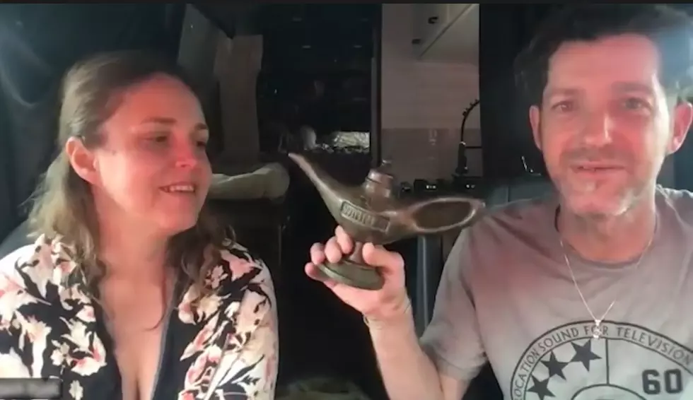 A Couple Finds a Genie's Lamp in Texas and Gets 3 Wishes