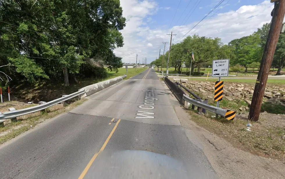 Bridge on W. Congress Street in Lafayette, Louisiana to Close for 2.5 Months