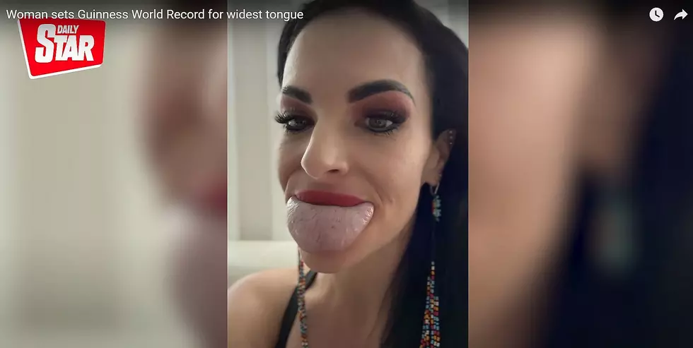 Brittany Lacayo Biggest Tongue