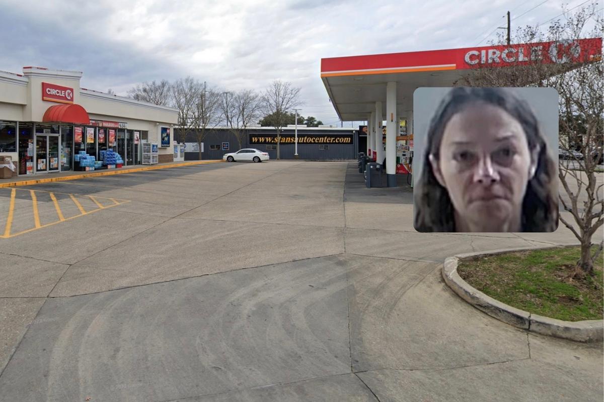 Louisiana woman steals car with two children inside at gas station