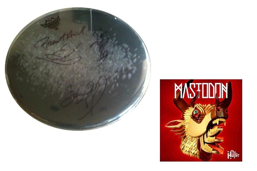 Win a Mastodon Signed Drum Head Prize Pack!
