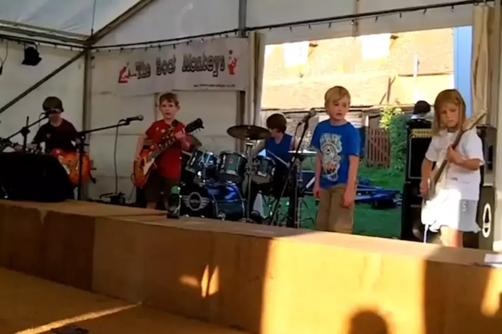 Kid Band Performs Guns N’ Roses, Metallica