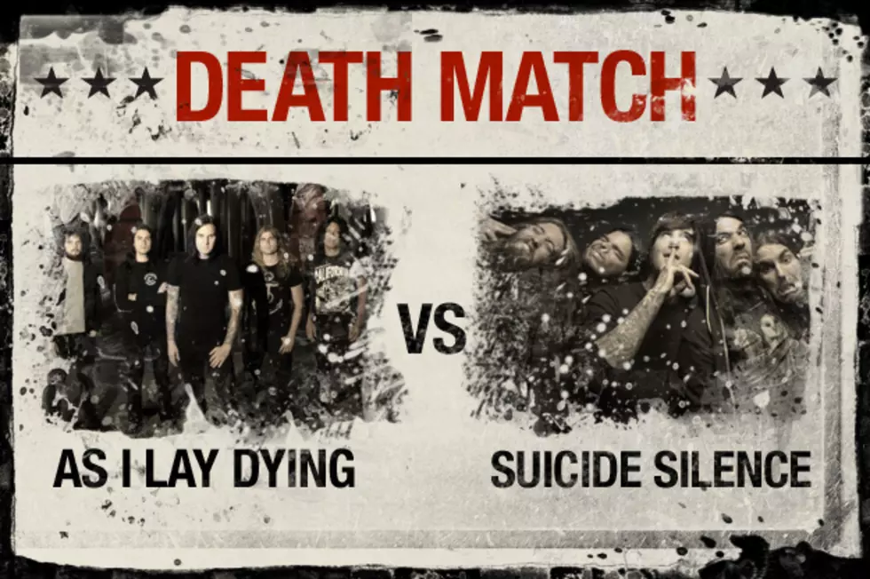 As I Lay Dying vs. Suicide Silence &#8211; Death Match