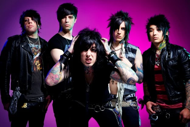 Falling In Reverse band Reprint Signed 8x10" Photo #2 RP by ALL 5 Members Radke 