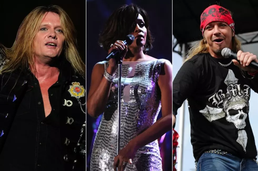 Whitney Houston Death: Sebastian Bach and Bret Michaels Pay Tribute to Pop Superstar