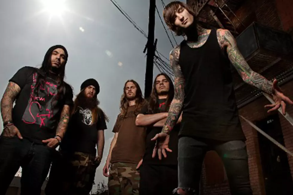 Suicide Silence Singer Mitch Lucker Breaks Elbow, Offers Gruesome Photo as Proof