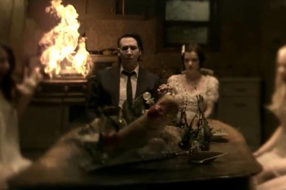 Marilyn Manson Plays With Fire And Water In &#8216;No Reflection&#8217; Video