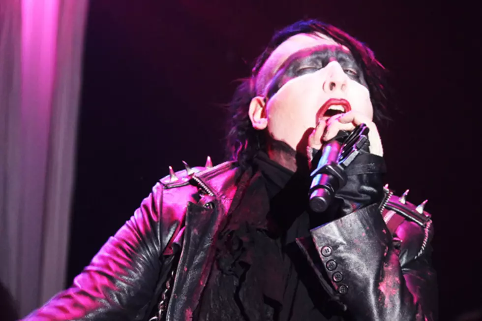 Marilyn Manson Smoke Bombs Paparazzi at ‘Spring Breakers’ Premiere Party