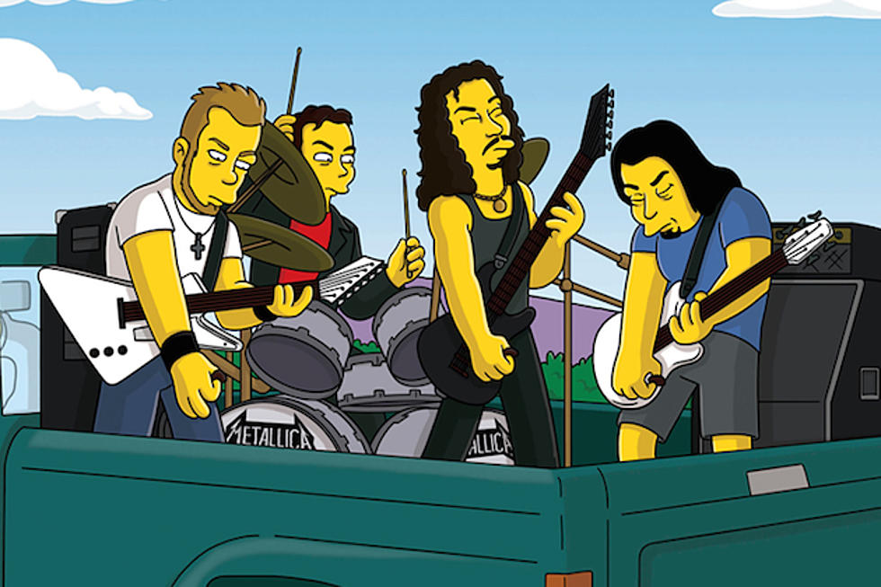 Metallica &#8211; Rock Star Cameos on &#8216;The Simpsons&#8217;