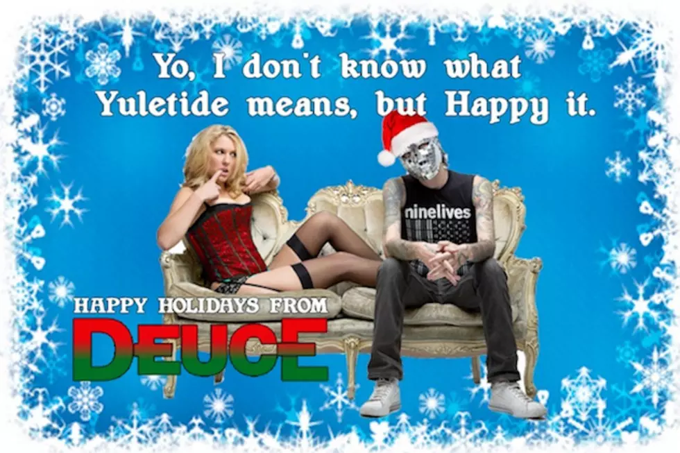 Deuce Delivers Naughty Holiday Cards