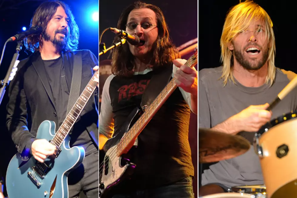 Dave Grohl + Taylor Hawkins to Induct Rush Into Rock and Roll Hall of Fame