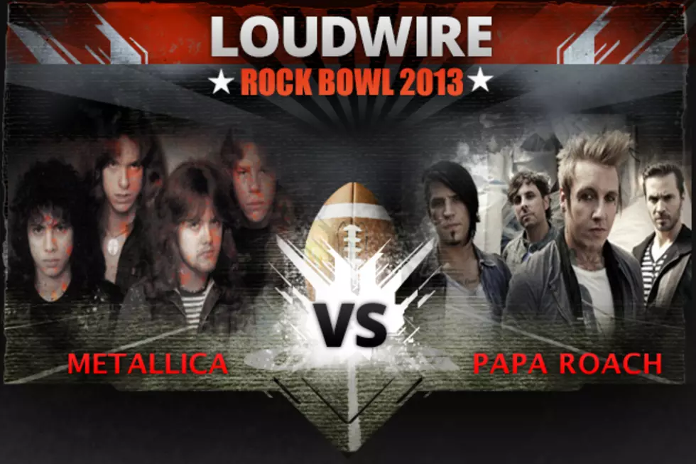 Metallica vs. Papa Roach &#8211; 2013 Loudwire Rock Bowl, Quarterfinals