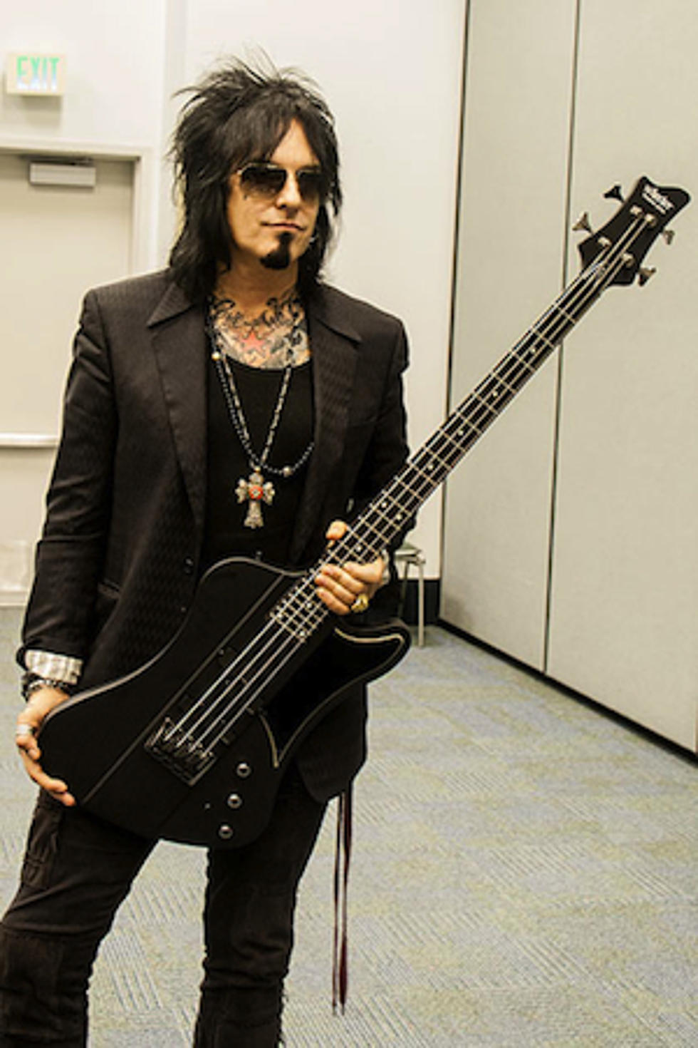 Nikki Sixx Takes New Creative Direction With &#8216;Schecter Sixx&#8217; Bass