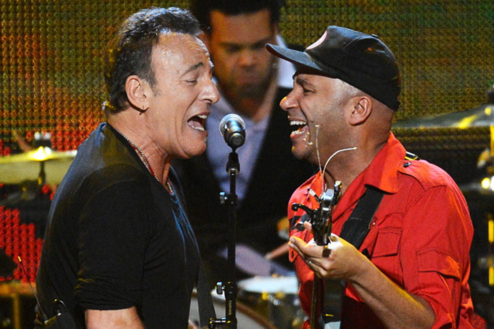 Tom Morello Dishes on Working With Bruce Springsteen on the Road and In the Studio