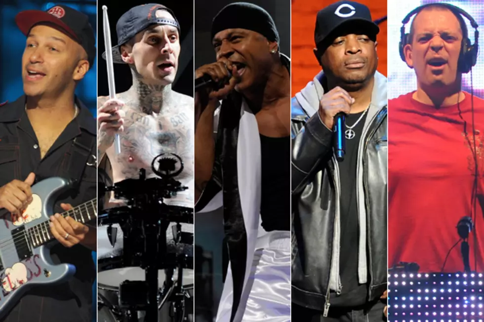 Tom Morello Teams With Travis Barker, LL Cool J, Chuck D + DJ Z-Trip for 2013 Grammy Performance