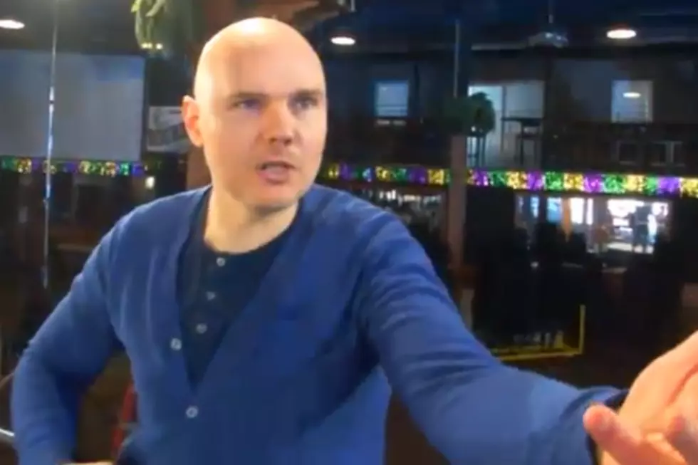 Smashing Pumpkins’ Billy Corgan Stars in Wrestling-Themed Ad for Furniture Store