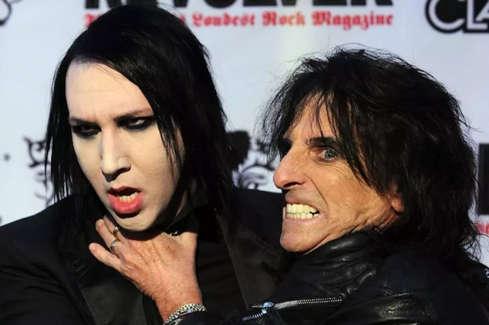 Marilyn Manson Joins Alice Cooper Onstage for Performance of ‘I’m Eighteen’