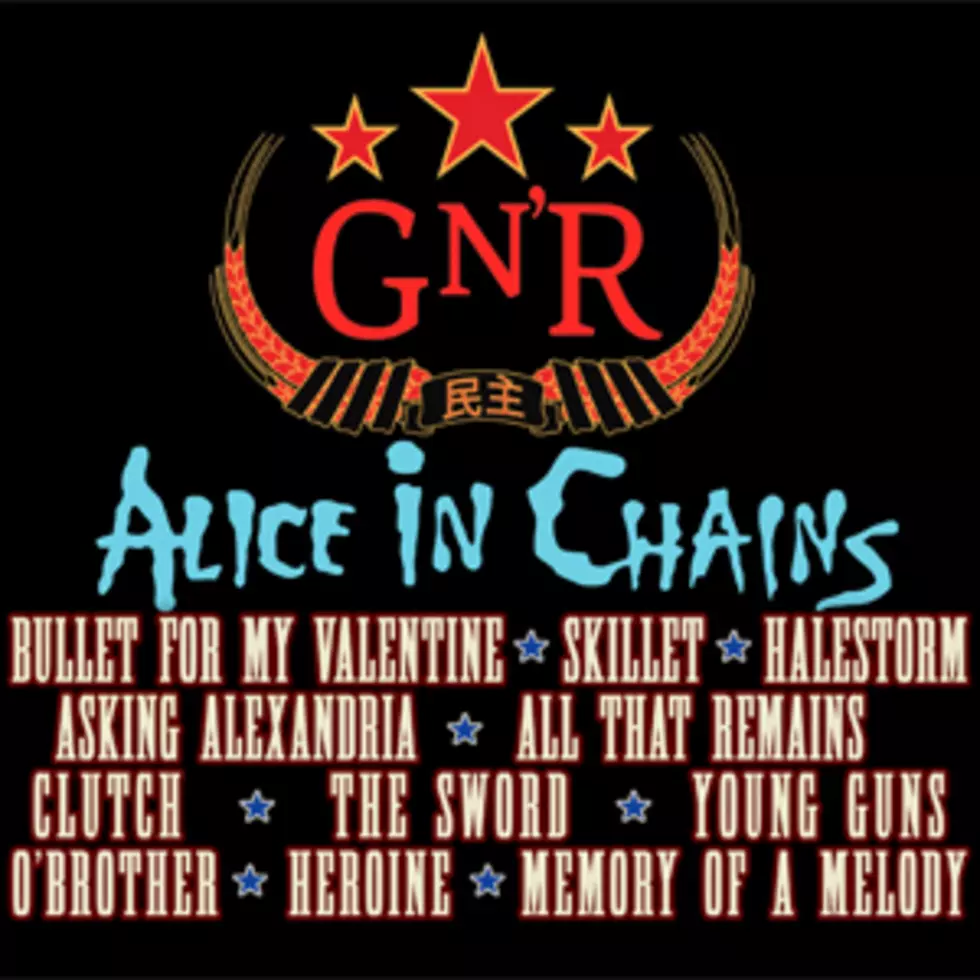 Guns N&#8217; Roses + Alice in Chains to Headline 2013&#8217;s Inaugural River City Rockfest