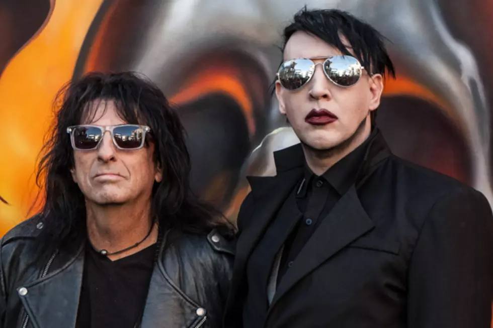 Alice Cooper + Marilyn Manson Talk Stalkers, Dangerous Props + Mutual Admiration
