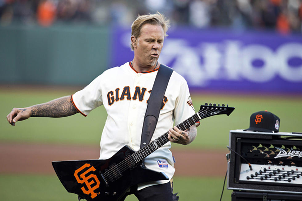 Metallica Members Rock National Anthem, Throw First Pitch at San Francisco Giants Game