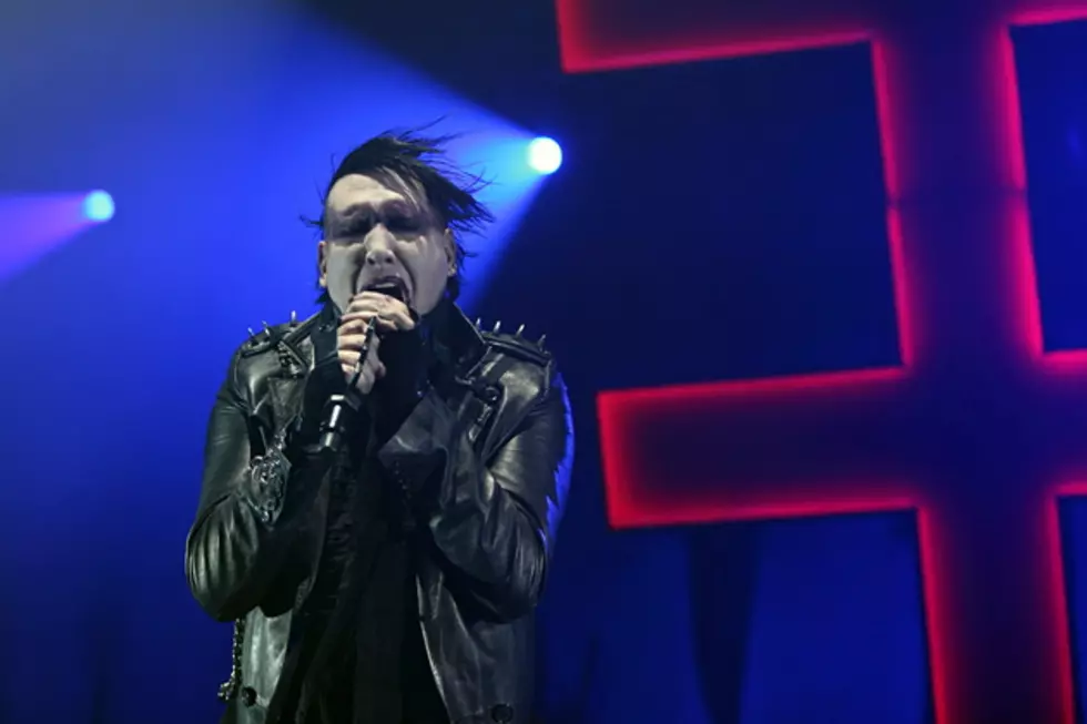 Marilyn Manson at Pittsburgh Show: &#8216;I Just Broke My Ankle&#8217;