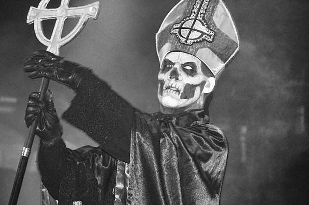 Ghost's Papa Emeritus II Unmasked in 'Papaganda' Series