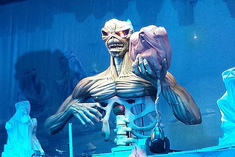 Iron Maiden &#8216;Play With Madness&#8217; at U.S. Kickoff Show in Raleigh, North Carolina