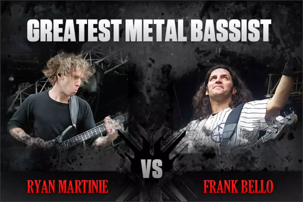 Ryan Martinie vs. Frank Bello - Greatest Metal Bassist, Round 1