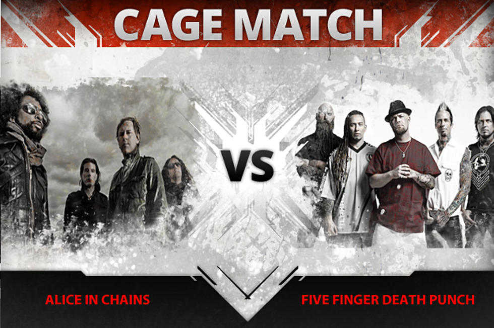 Alice In Chains vs. Five Finger Death Punch &#8211; Cage Match