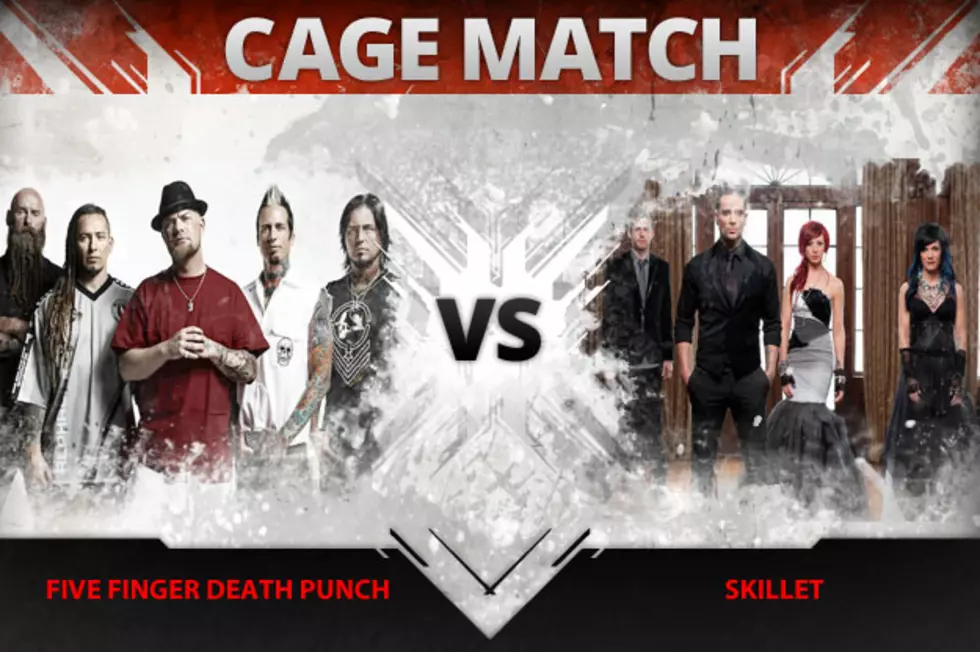 Five Finger Death Punch vs. Skillet &#8211; Cage Match