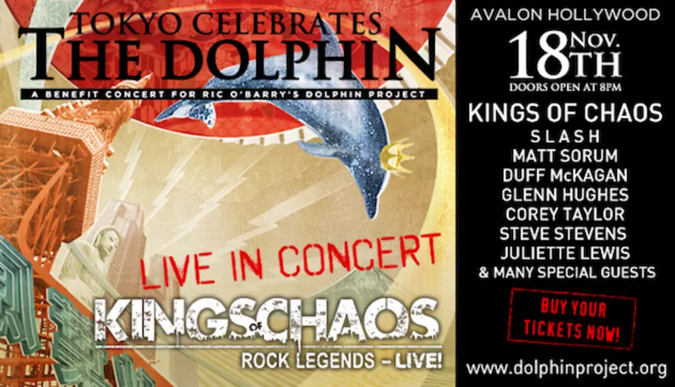 Kings of Chaos Featuring Slash, Corey Taylor + More To Play Benefit Concert