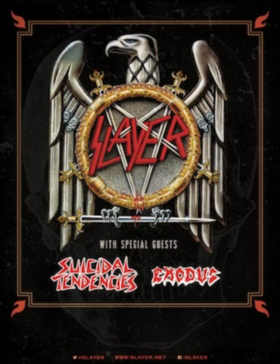 Slayer, Suicidal Tendencies + Exodus Team Up for 2014 U.S. Tour