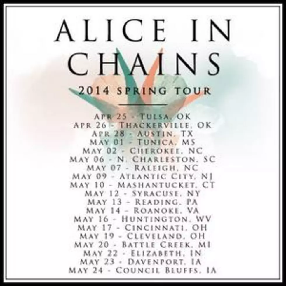 Alice in Chains Announce Spring 2014 U.S. Tour