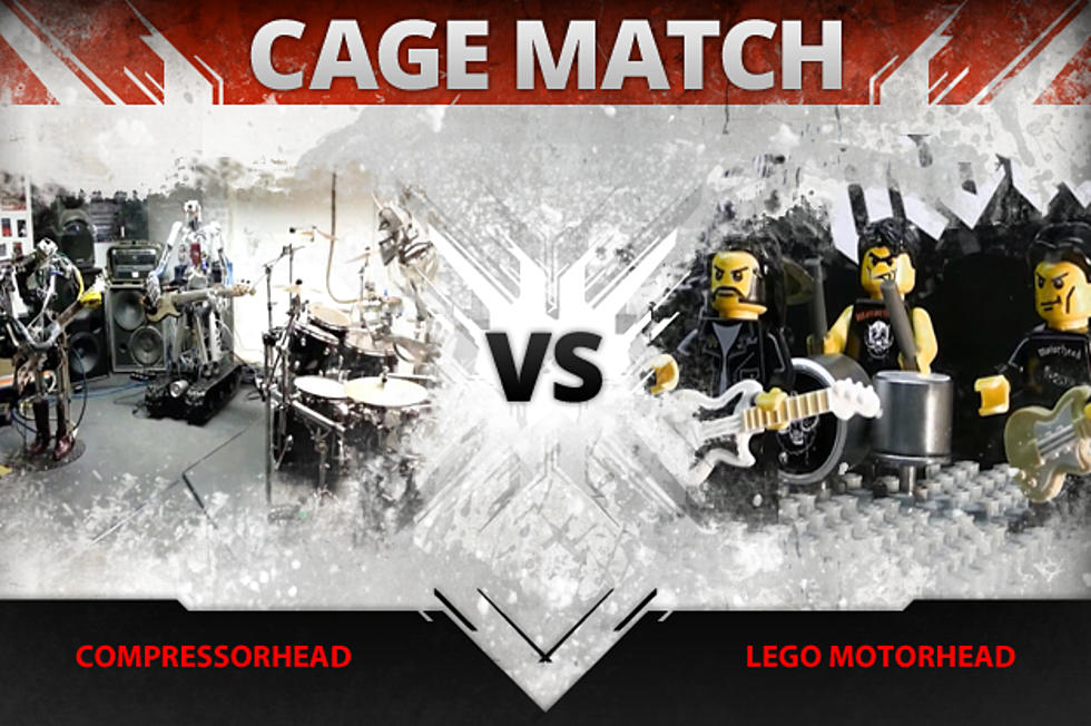 Motorhead Cage Match &#8211; Robots Vs. LEGO