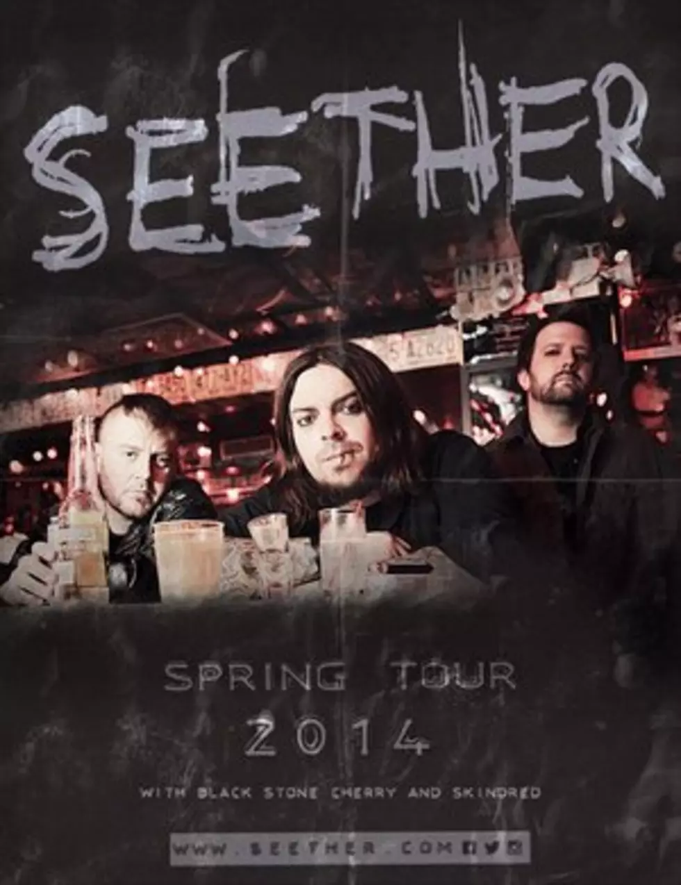 Seether Unveil Dates for Spring 2014 Headlining Tour With Black Stone Cherry + Skindred
