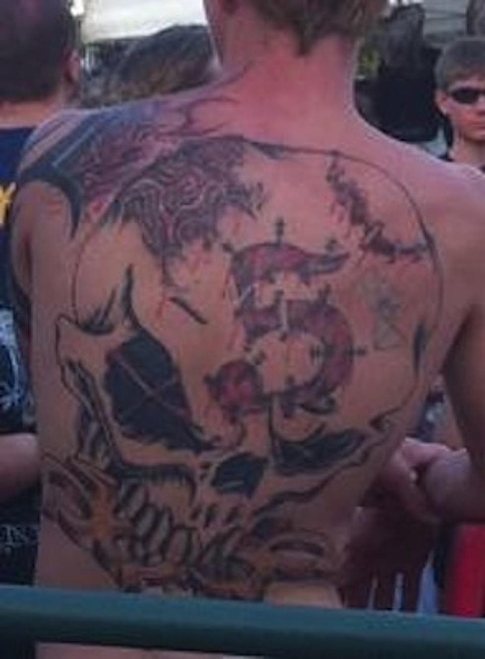 Foul Five Finger Death Punch &#8211; Worst Rock Tattoos