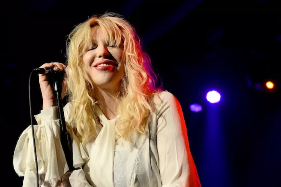 Courtney Love Plays Kitchen Jam for Chris Pratt + Anna Faris